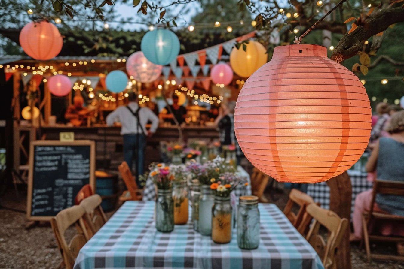 Décoration d'anniversaire Guinguette : créez une ambiance festive et conviviale
